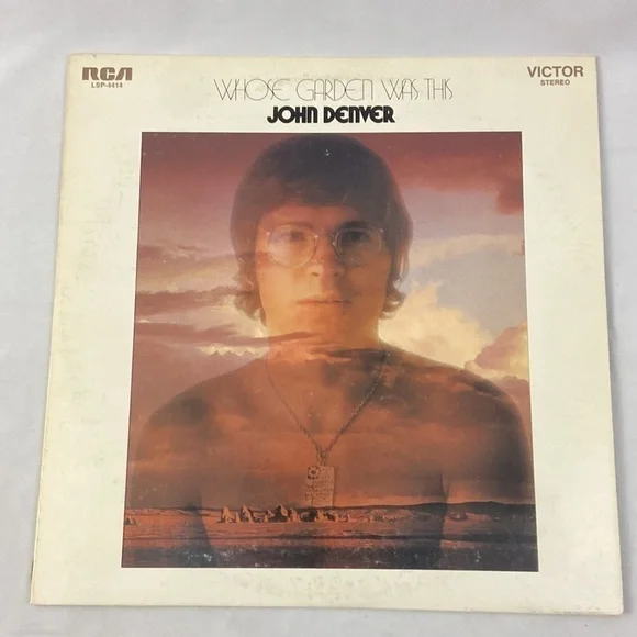 John Denver Whose Garden Was This RCA Victor Records 1970 Vinyl Record LP - Picture 2 of 8